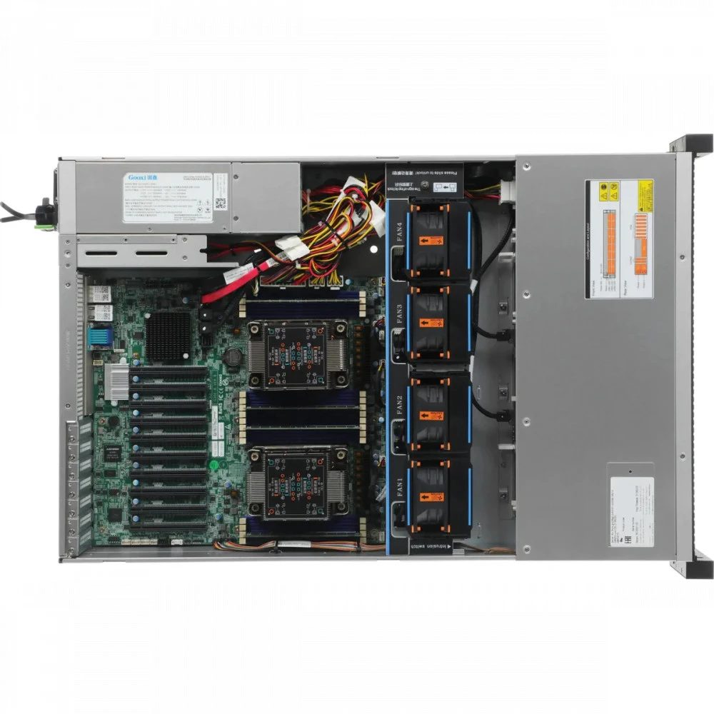 Сервер iRU Rock g2208ig3 2155743 2U Rack, Xeon Silver 4310, 2100 МГц, 12, 18, 2 x 32 ГБ, SFF 2.5" + LFF  3.5"