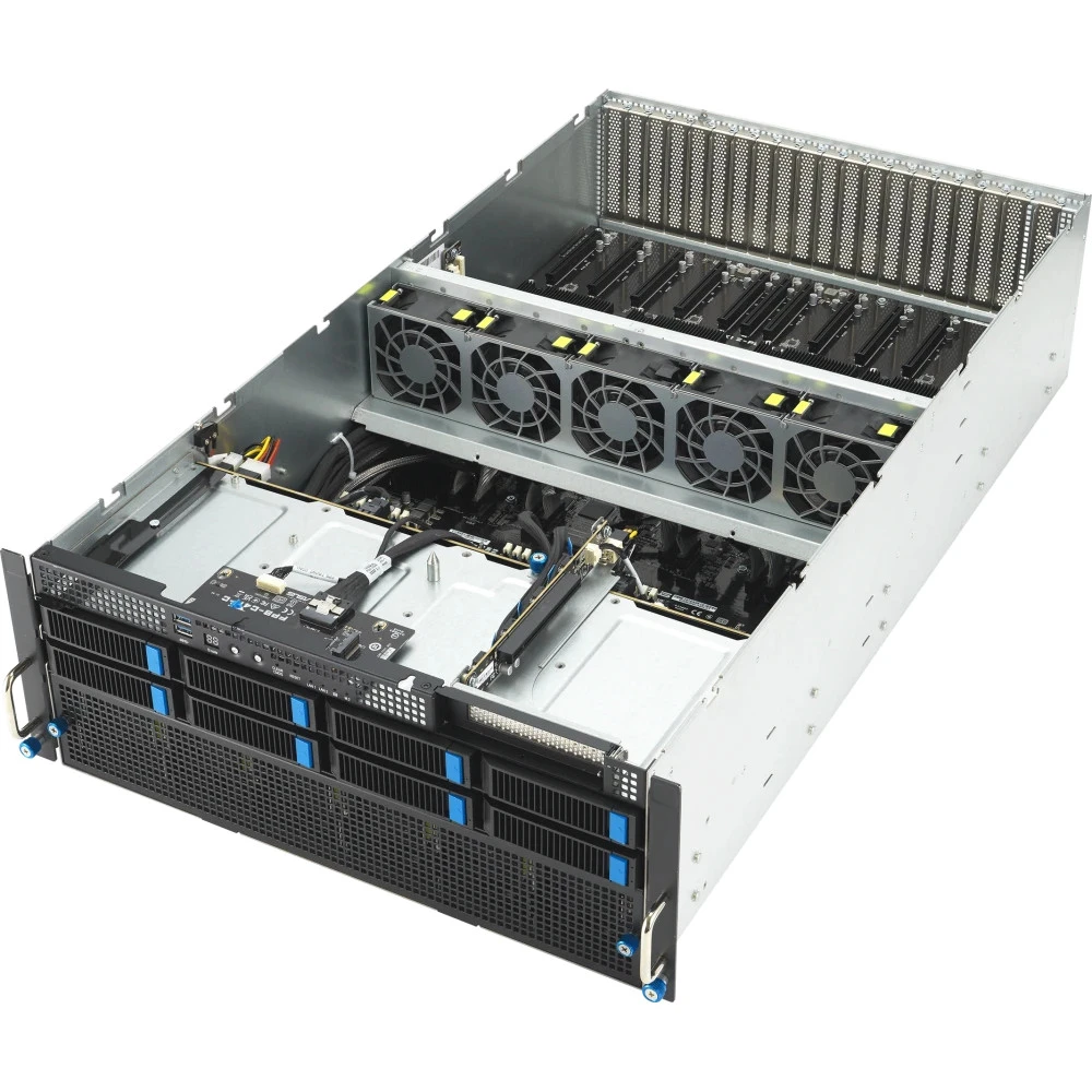 Сервер Asus ESC8000-E11 90SF02I2-M00SJ0 4U Rack, Xeon Platinum 8480+, 2000 МГц, 56, 105, SFF 2.5" + LFF 3.5"