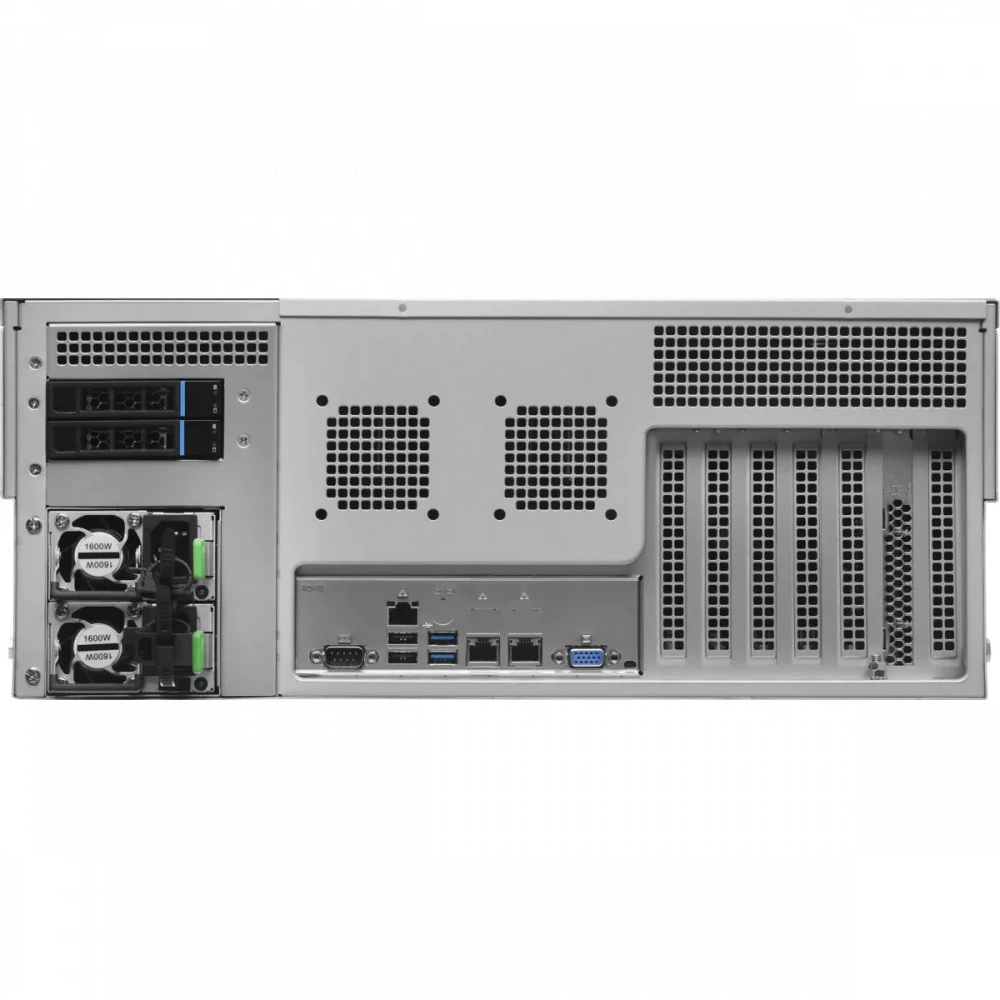 Сервер iRU Rock s4124p, 4U 2158976 4U Rack, Xeon Gold 6248, 2500 МГц, 20, 27.5, 2 x 16 ГБ, SFF 2.5" + LFF  3.5", 1x 500 ГБ