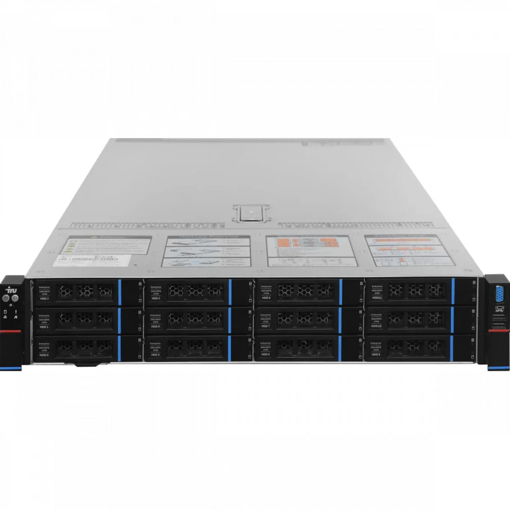 Сервер iRU Rock g2212ig4, 2U 2160706 2U Rack, Xeon Gold 6448Y, 2100 МГц, 32, 60, 2 x 64 ГБ, SFF 2.5" + LFF 3.5"