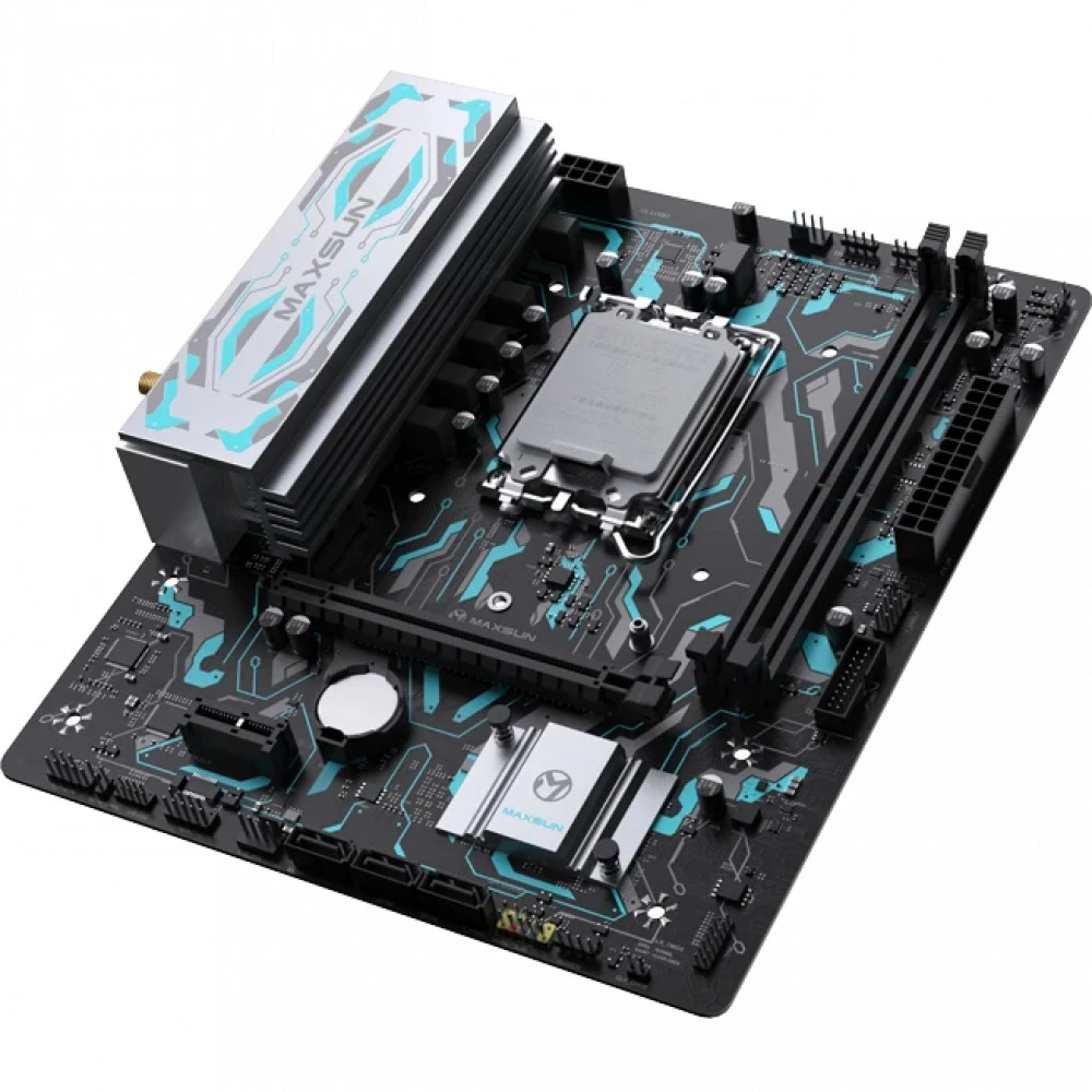 Серверная материнская плата Maxsun B760M GAMING WIFI GANK V2 MS-B760M Gaming WIFI Gank V2