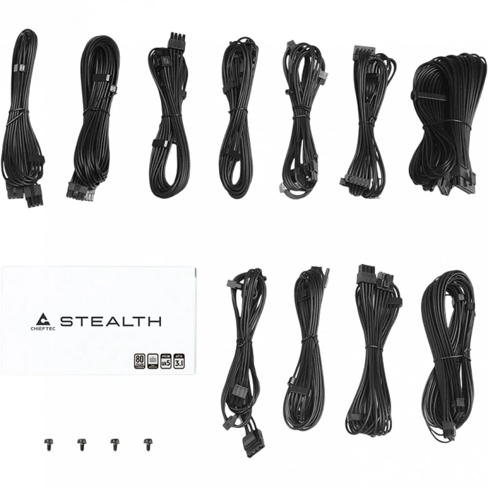 Серверный блок питания Chieftec Stealth SPX-1200-FC ATX, 1200 Вт