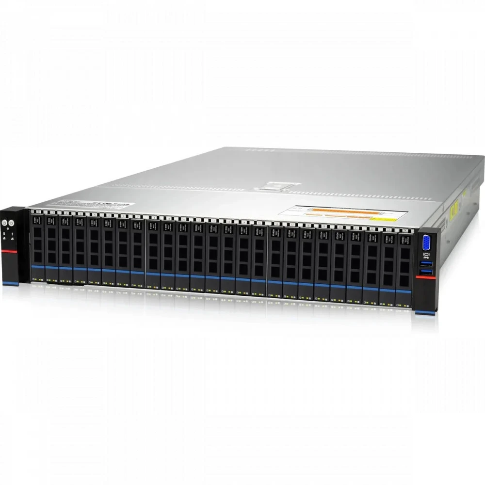 Сервер iRU Rock g2225p 2163627 2U Rack, Xeon Gold 6330, 2000 МГц, 28, 42, 4 x 32 ГБ, SFF 2.5"