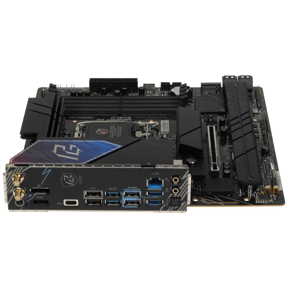 Материнская плата ASRock B860M Lightning WiFi Micro-ATX, LGA 1851