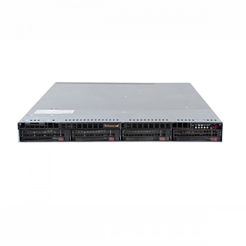 Сервер Supermicro SYS-510P-WTR/4309Y 11U815X12SPW-002/1 1U Rack, Xeon Silver 4309Y, 2800 МГц, 8, 12, 1 x 32 ГБ, LFF 3.5"