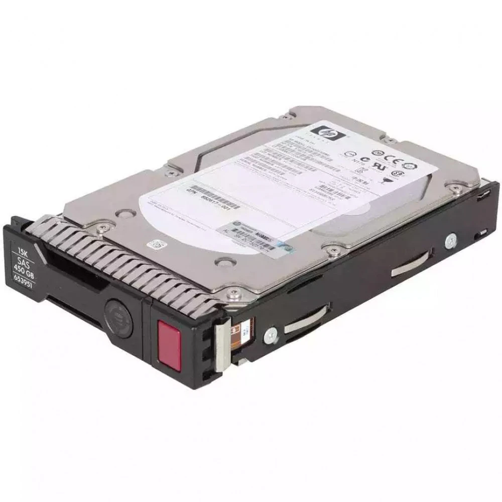 Серверный жесткий диск HPE 450GB 6G SAS 15K rpm LFF (3.5-inch) 652615-B21 HDD, 3,5 LFF, 450 ГБ, SAS