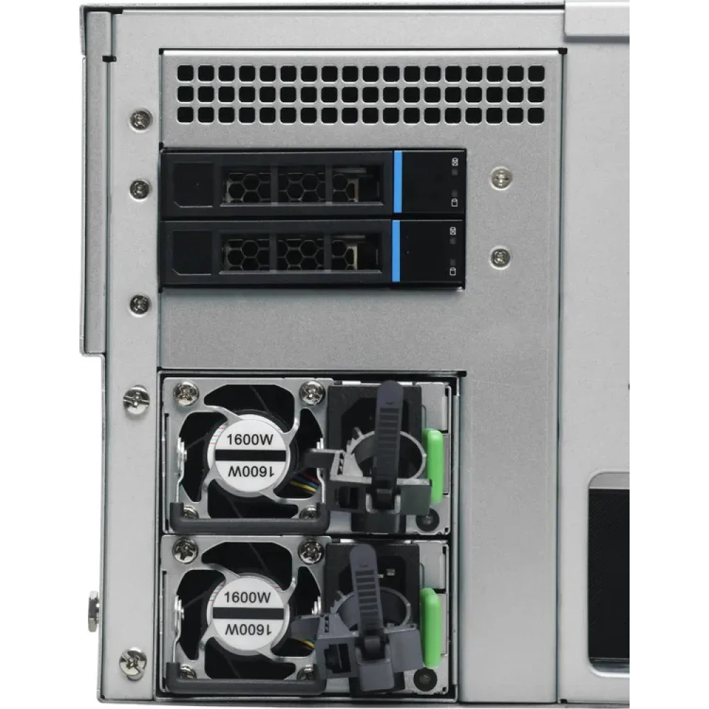 Сервер iRU Rock s4124g 2174819 4U Rack, Xeon Silver 4510, 2400 МГц, 12, 30, 2 x 32 ГБ, SFF 2.5" + LFF 3.5", 2x 480 ГБ
