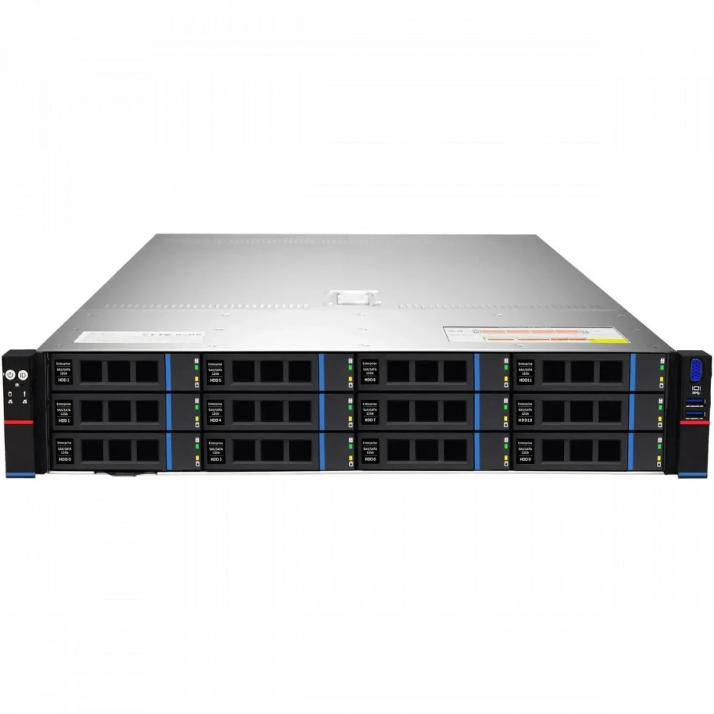 Сервер iRU Rock G2212P 2178392 2U Rack, Xeon Gold 6330, 2000 МГц, 28, 42, 4 x 32 ГБ, SFF 2.5" + LFF 3.5"