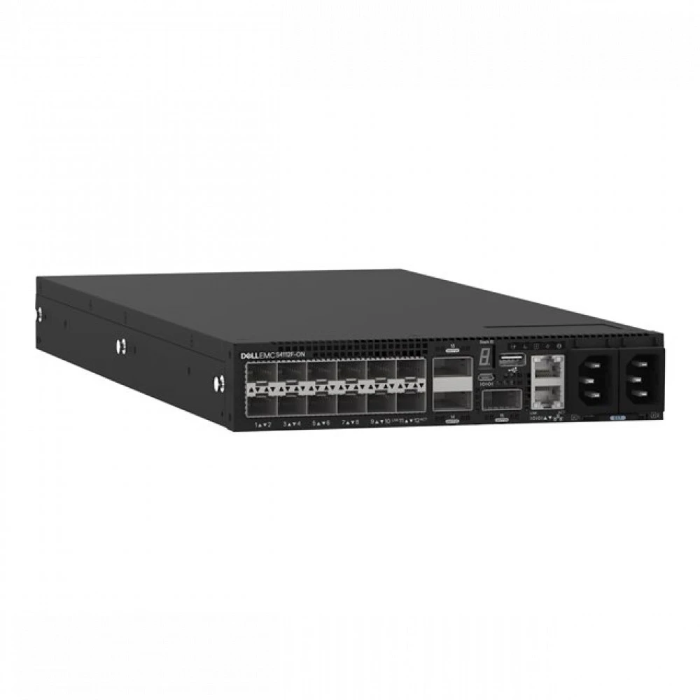 Коммутатор Dell S4112F 210-BJPN_bundle001 12 SFP портов