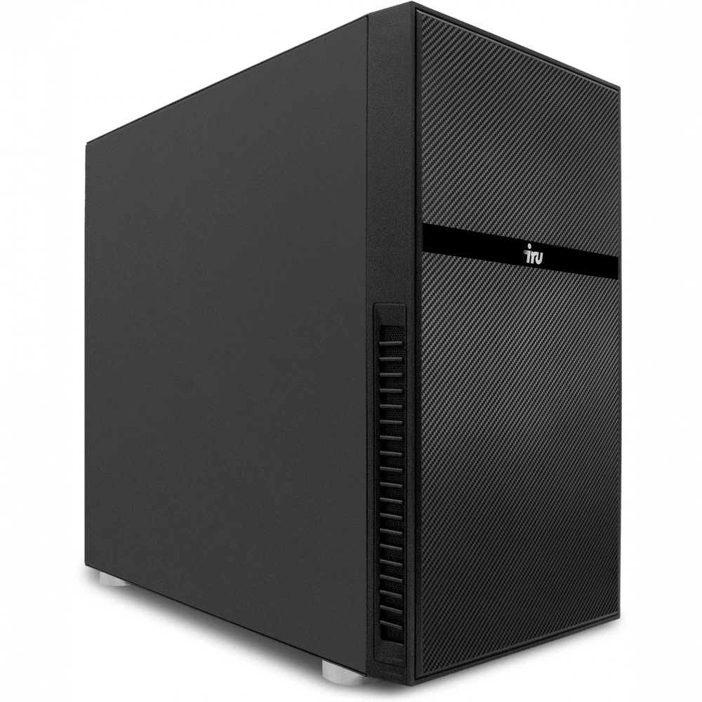 Сервер iRU Rock W9102E 2190629 Tower, Xeon E-2314, 2800 МГц, 4, 8, 1 x 16 ГБ, SFF 2.5" + LFF 3.5", 1x 500 ГБ