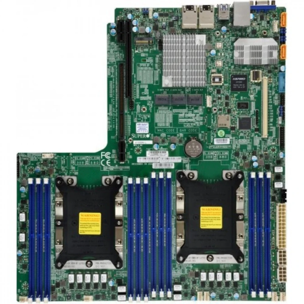 Серверная материнская плата Supermicro MBD-X11DDW-L-B bundle