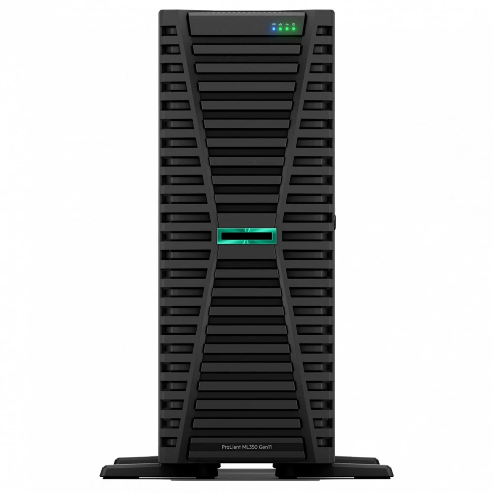 Сервер HPE ProLiant ML350 Gen11 P81779-425 Tower, Intel Xeon Gold 5515+, 3200 МГц, 8, 22.5, 2 x 32 ГБ, SFF 2.5", 2x 480 ГБ