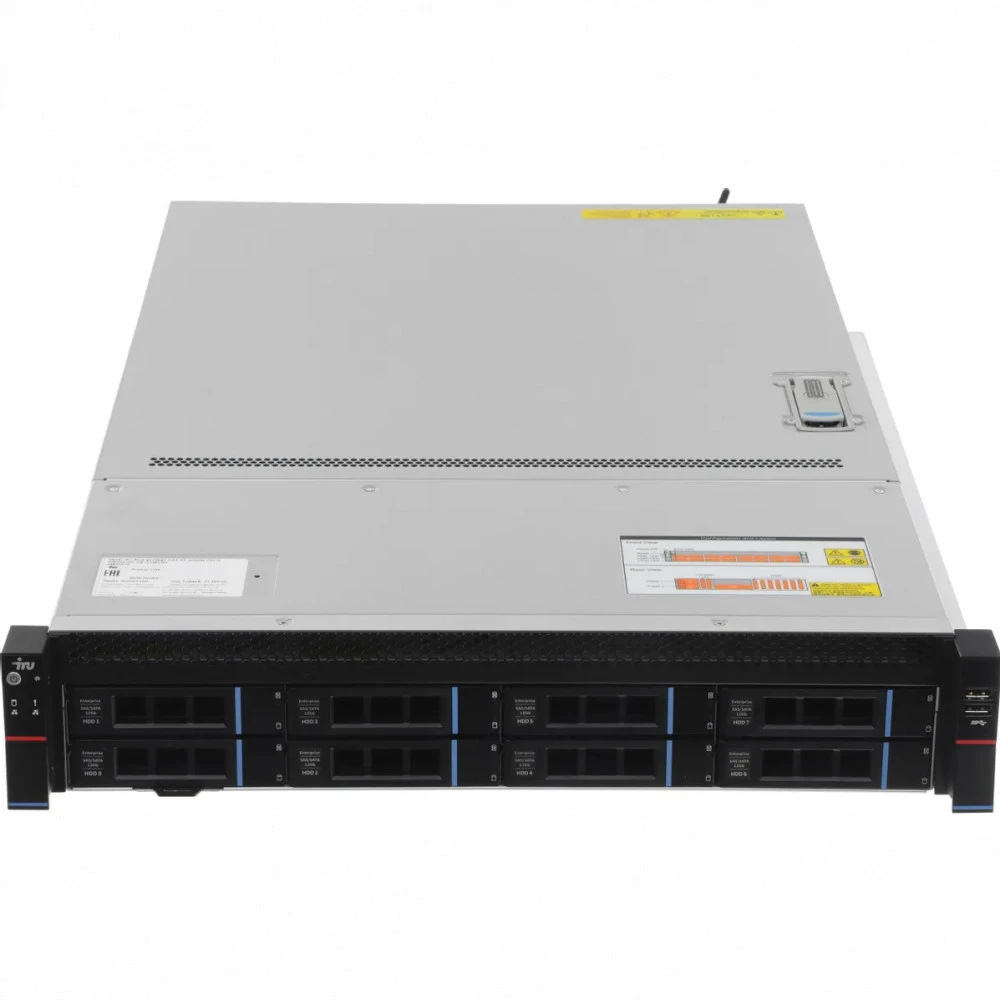 Сервер iRU Rock G2208IG3 2195670 2U Rack, Xeon Gold 5318Y, 2100 МГц, 24, 36, 2 x 32 ГБ, SFF 2.5" + LFF 3.5", 2x 480 ГБ