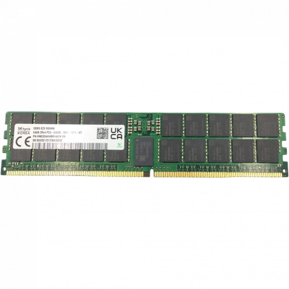 Серверная оперативная память ОЗУ Hynix HMCG94AHBRA480N 64 ГБ, DDR5