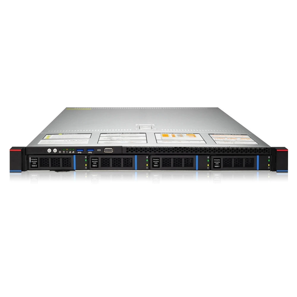 Сервер Gooxi SL101D04R6246 1U Rack, Xeon Gold 6246, 3300 МГц, 12, 24.75, 1 x 64 ГБ, SFF 2.5" + LFF  3.5"