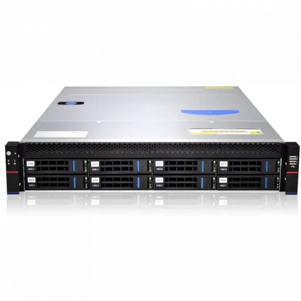 Сервер Gooxi RMC2108X12DPL-4310-001 2U Rack, Xeon Silver 4310, 2100 МГц, 12, 18, 1 x 32 ГБ, SFF 2.5" + LFF 3.5"