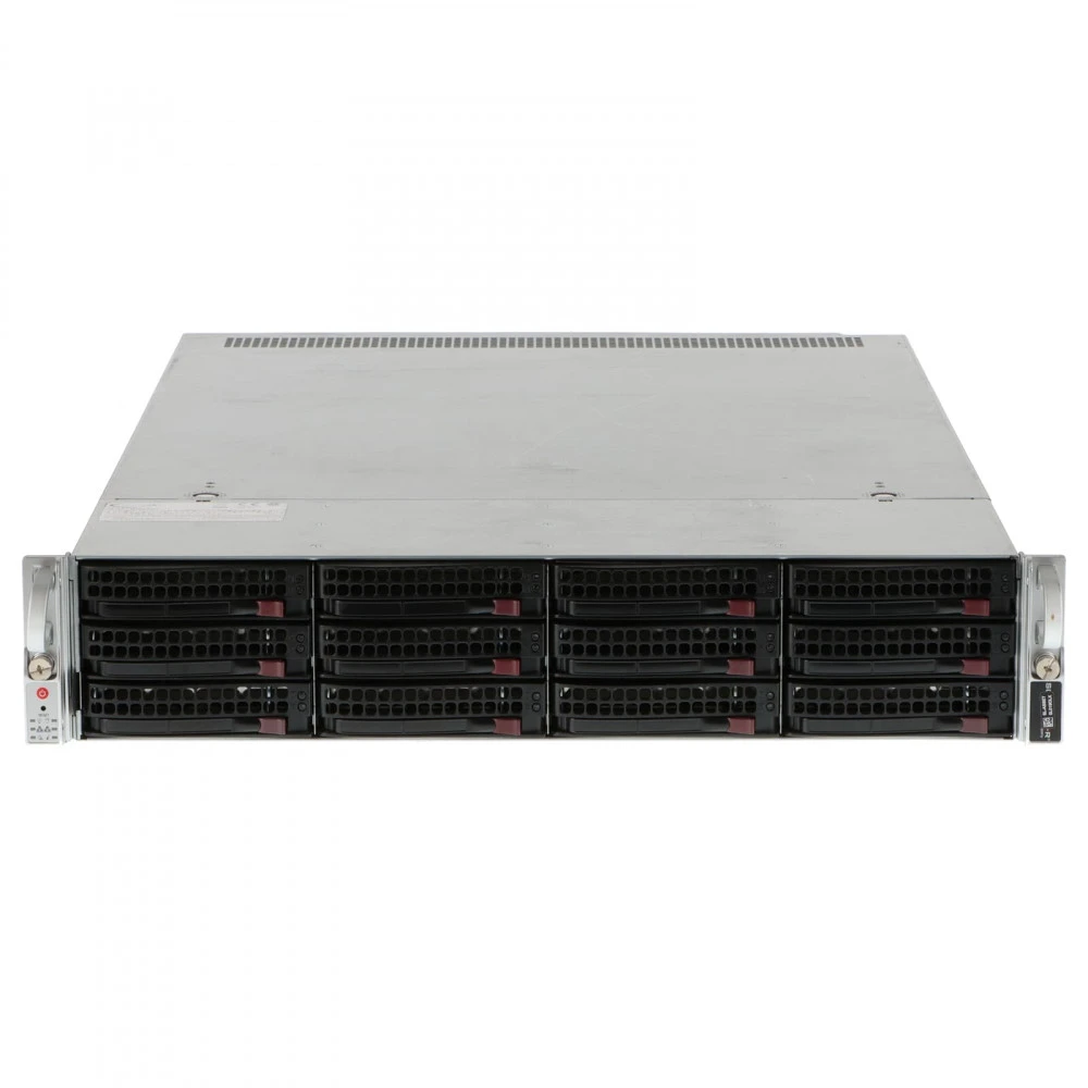 Сервер Gooxi RMC2108X12DPL-4309Y-002 2U Rack, Xeon Silver 4309Y, 2800 МГц, 8, 12, 2 x 32 ГБ, SFF 2.5" + LFF  3.5"