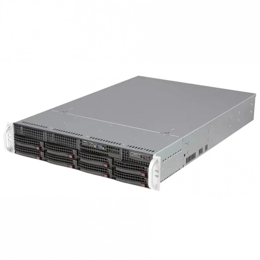 Сервер Supermicro 2U825X12-003-2 2U Rack, Xeon Silver 4309Y, 2800 МГц, 8, 12, 2 x 32 ГБ, LFF 3.5"