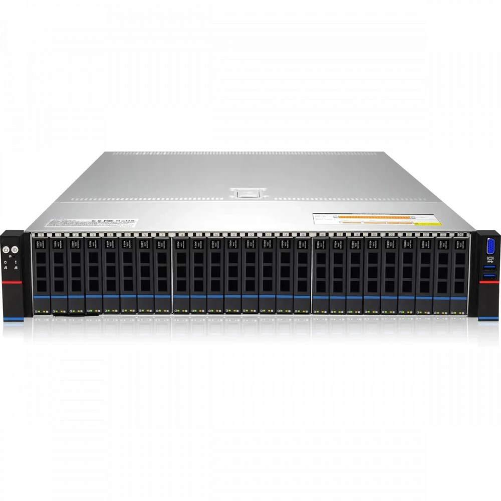 Сервер iRU Rock g2225p 2198666 2U Rack, Xeon Gold 6348, 2600 МГц, 28, 42, 4 x 32 ГБ, SFF 2.5"