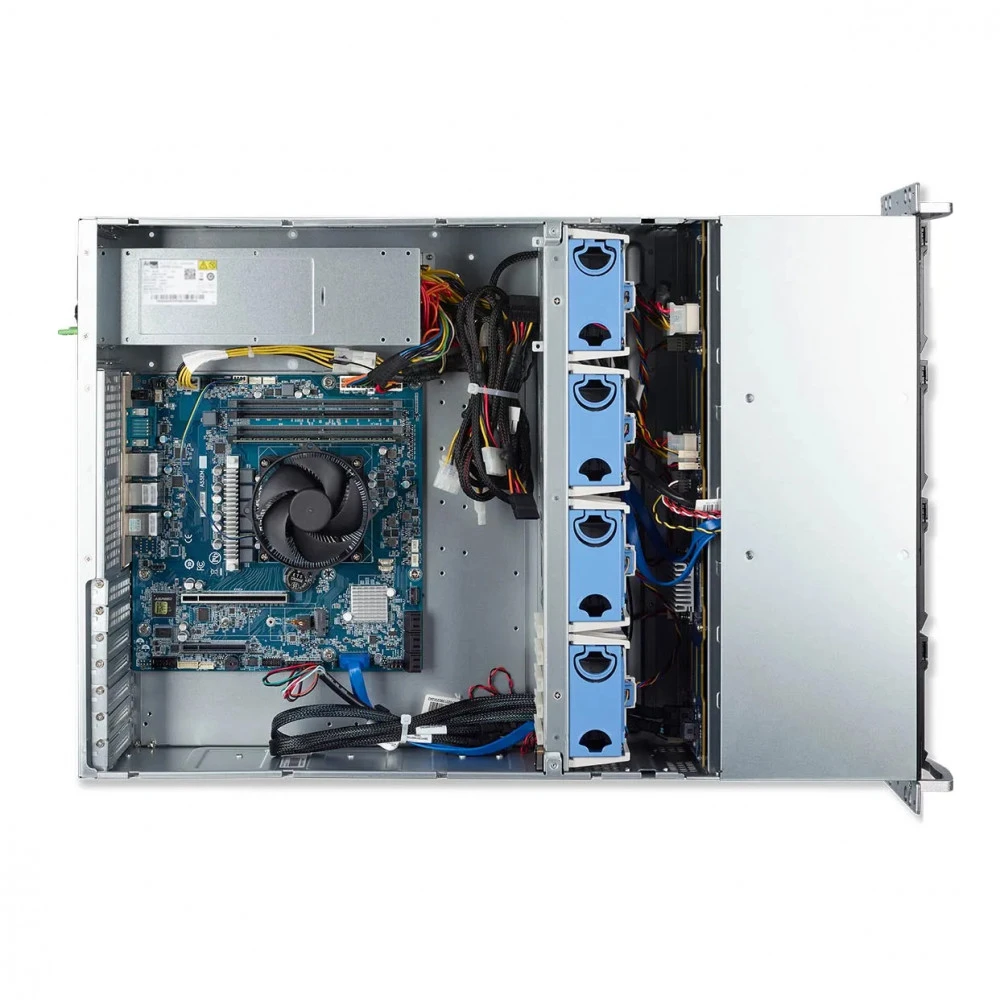 Сервер Altos S340 F6 US.RUATL.009 3U Rack, Xeon E-2356G, 3200 МГц, 6, 12, 1 x 16 ГБ, SFF 2.5" + LFF  3.5"