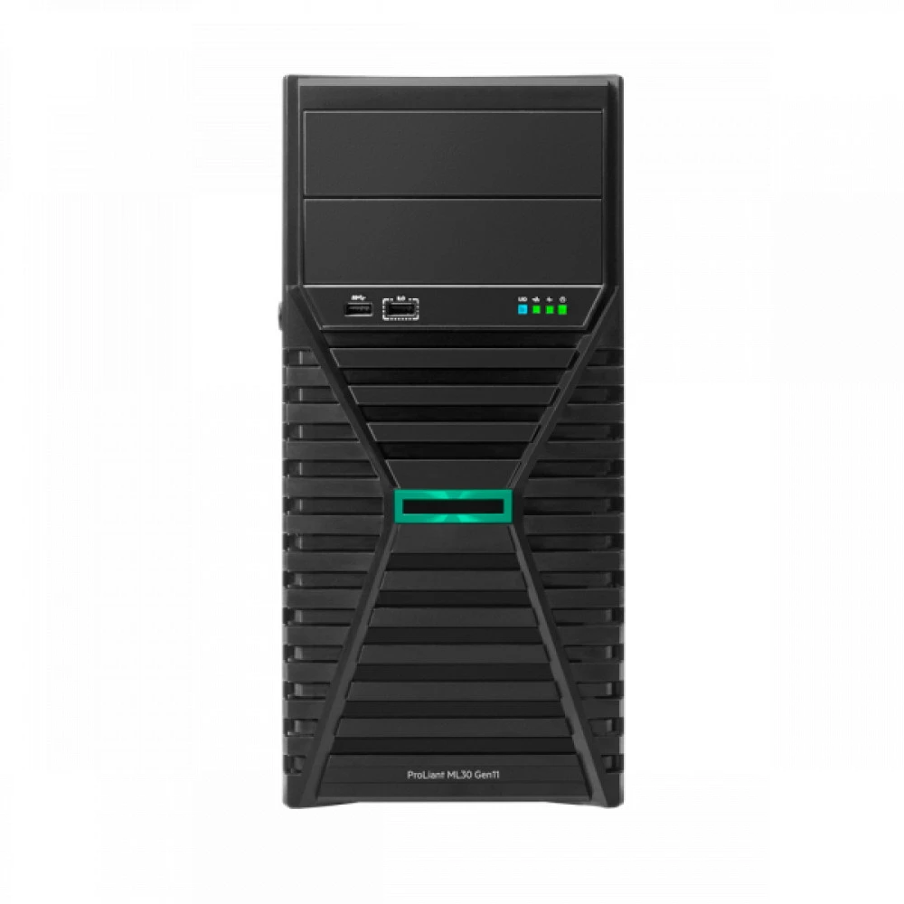 Сервер HPE ProLiant ML30 Gen11 6325P P87464-425 Tower, Xeon 6325P, 3500 МГц, 4, 12, 1 x 32 ГБ, SFF 2.5"