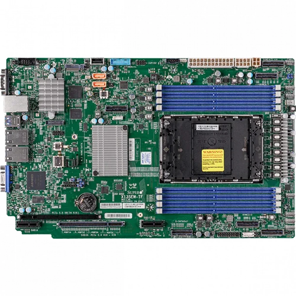 Серверная материнская плата Supermicro X13SEW-TF-B MBD-X13SEW-TF-B