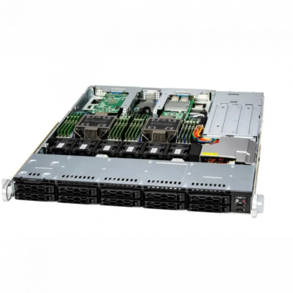 Серверная платформа Supermicro 121C-TN2R SYS-121C-TN2R_empty1 Rack (1U)