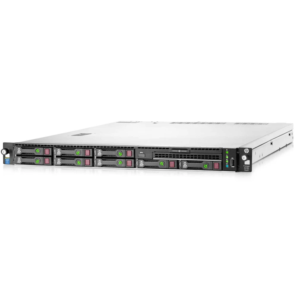 Сервер HPE ProLiant DL360 Gen9 843375-425 1U Rack, Xeon E5-2620 v4, 2100 МГц, 8, 20, 1 x 16 ГБ, SFF 2.5", 2x 300 ГБ