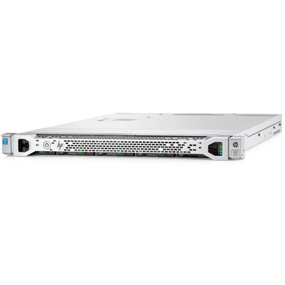 Сервер HPE ProLiant DL360 Gen9 843375-425 1U Rack, Xeon E5-2620 v4, 2100 МГц, 8, 20, 1 x 16 ГБ, SFF 2.5", 2x 300 ГБ