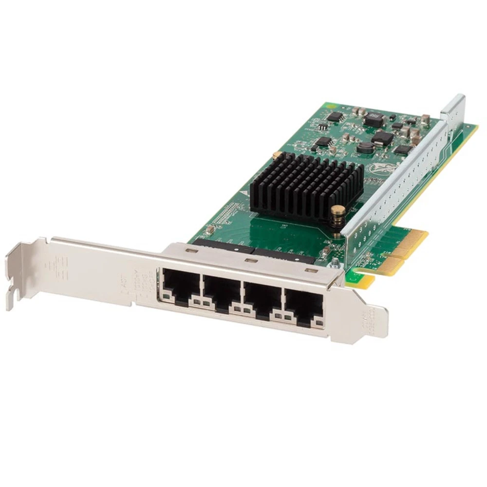 Сетевая карта Silicon Power PCI-E 1GBE 4 Port RJ-45 PE2G4I35L Ethernet (LAN / RJ45)