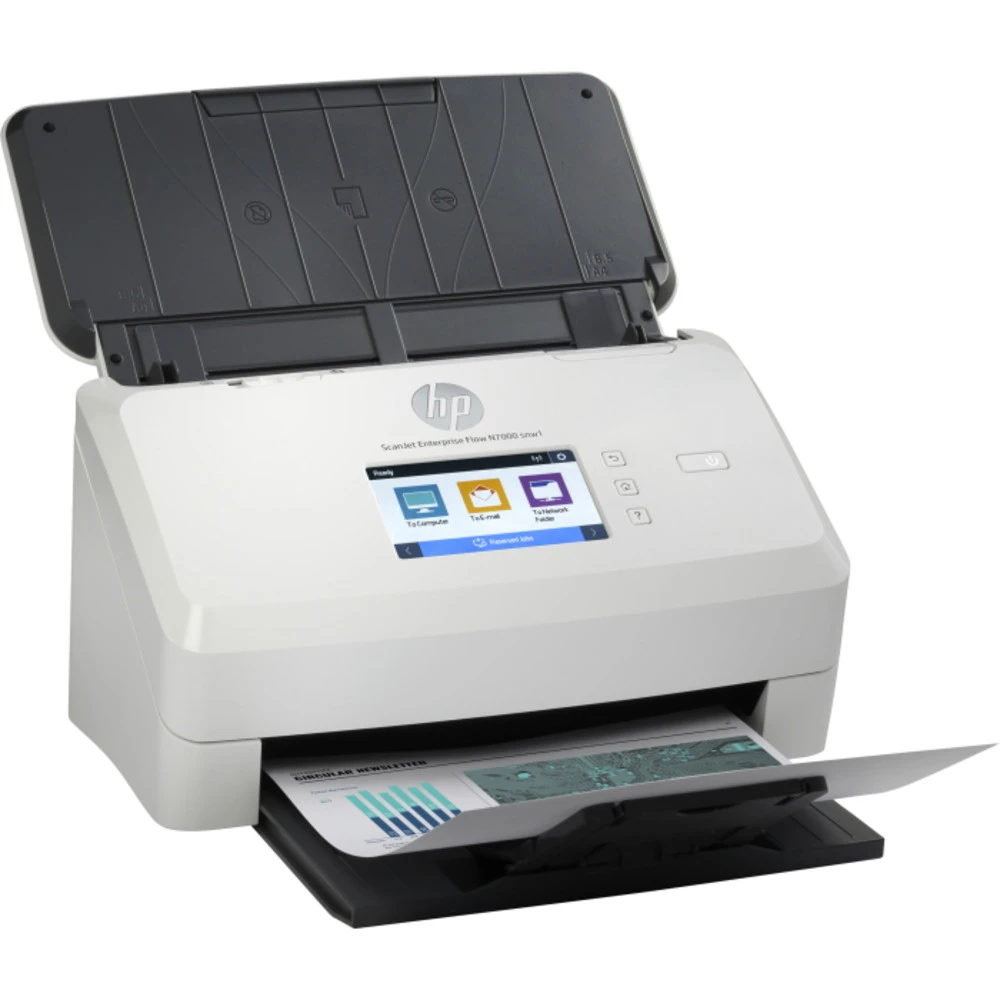 Протяжный сканер HP ScanJet Ent Flow N7000 snw1 6FW10A A4, CIS