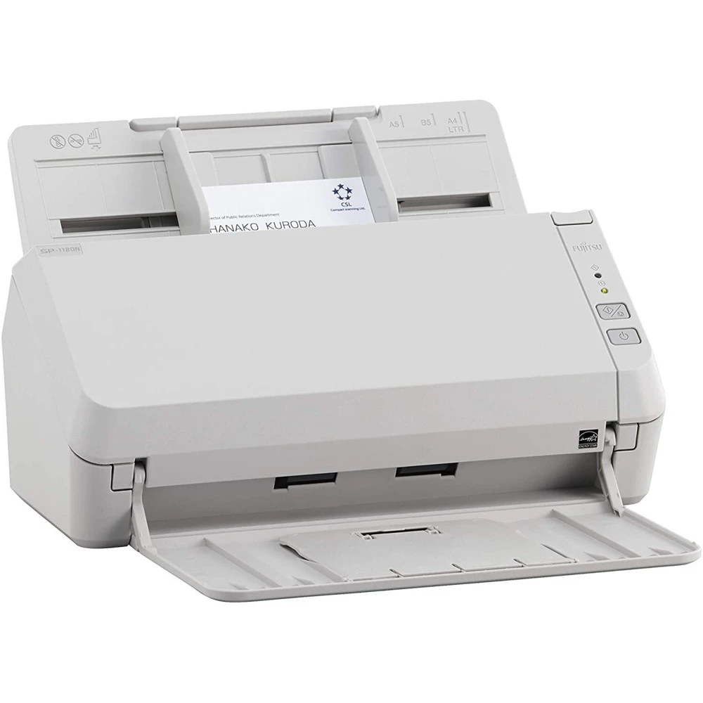Протяжный сканер Ricoh SP-1120N сканер, 20 стр/мин, 40 изобр/мин, А4, двусторон. АПД, USB 3.2, Gigabit Ethernet PA03811-B001