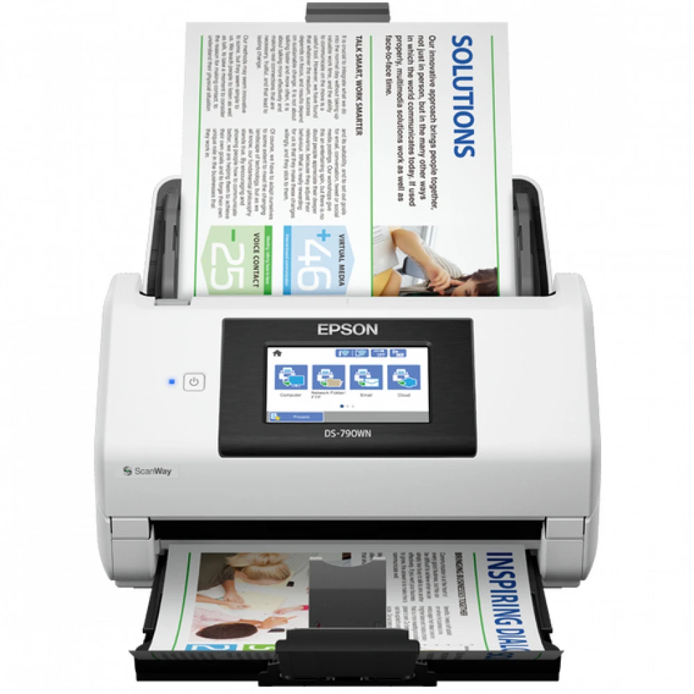 Протяжный сканер Epson WorkForce DS-790WN B11B265401