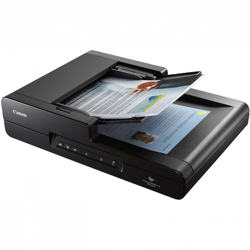 Планшетный сканер Canon imageFORMULA DR-F120 9017B003 A4, Цветной, CIS