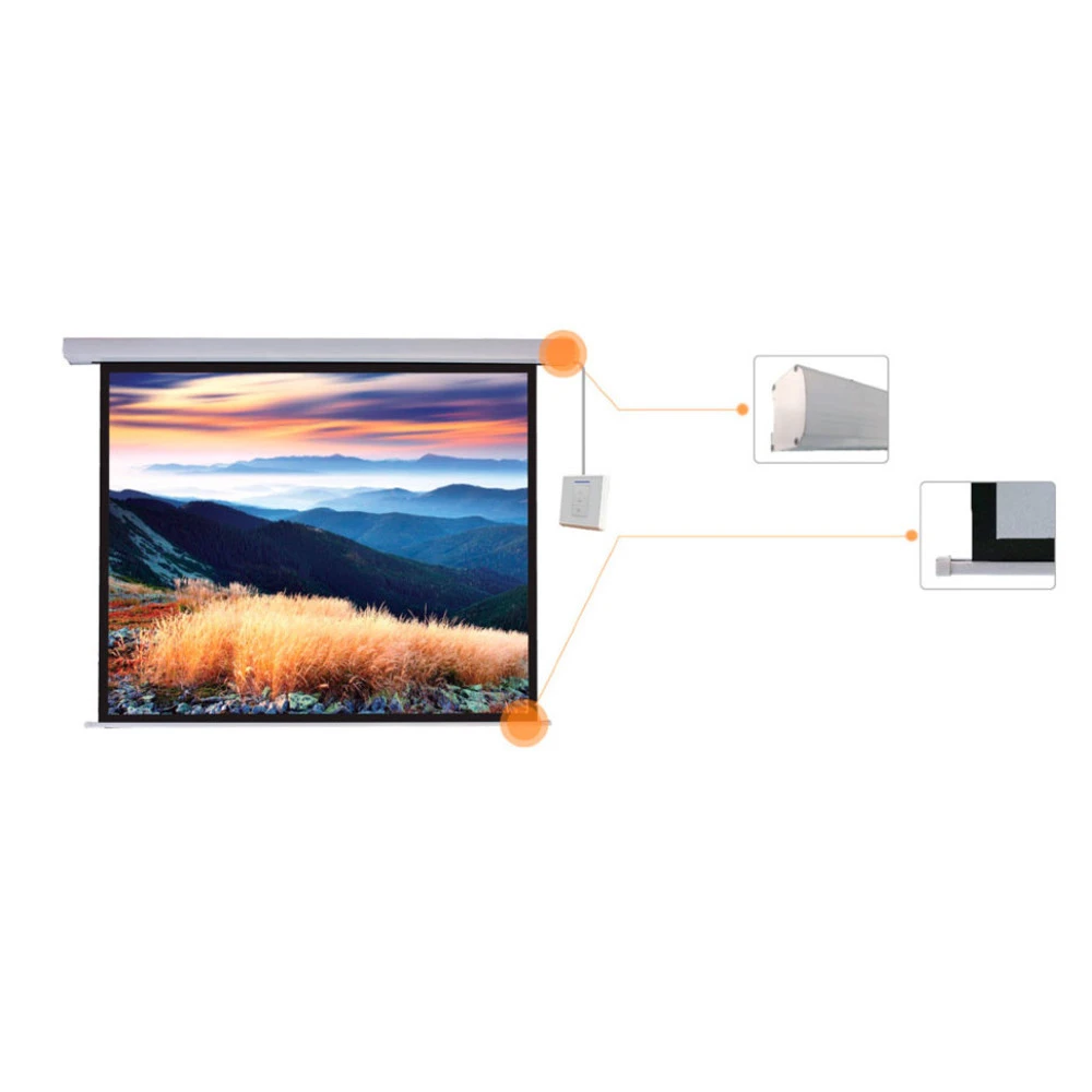 Проекционный экран Mr.Pixel 80" x 80" Моторизованный MSPSAB112V2