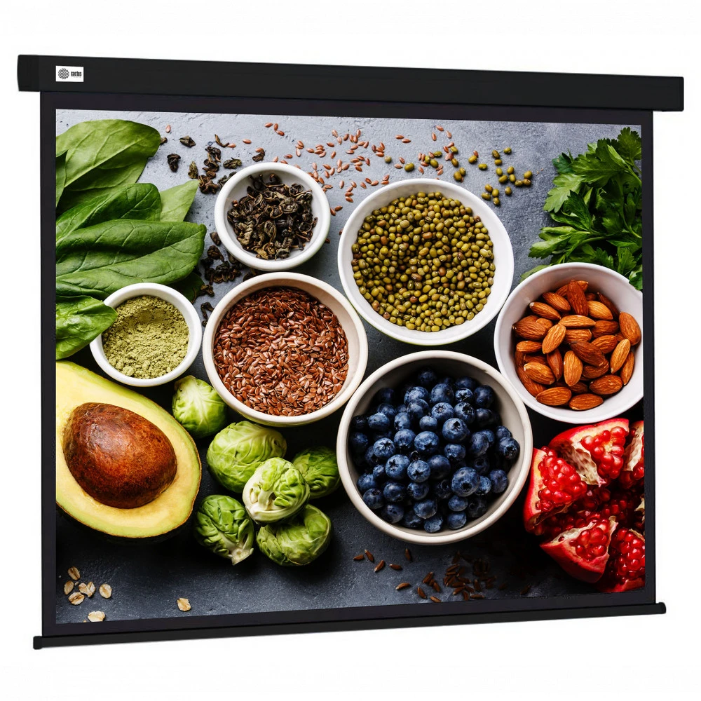 Проекционный экран Cactus CS-PSW-187X332-BK