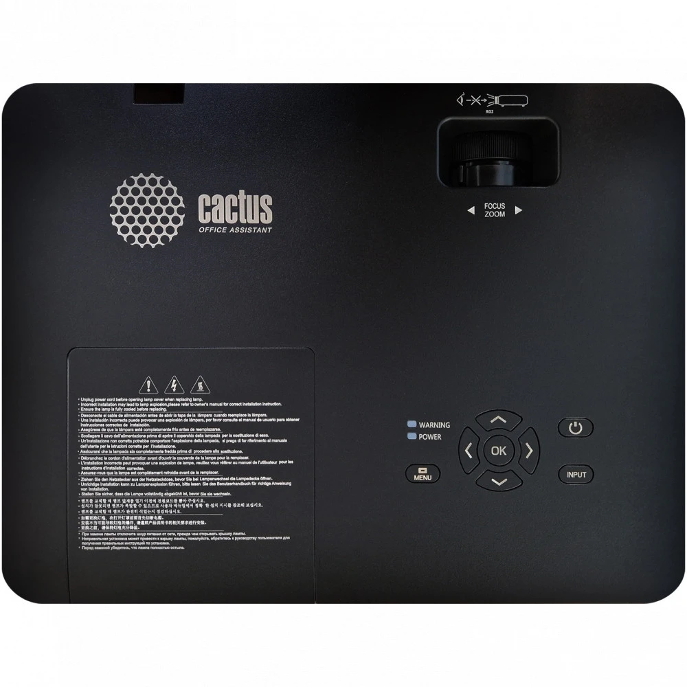 Проектор Cactus CS-S2.B LCD, XGA (1024x768) 4:3