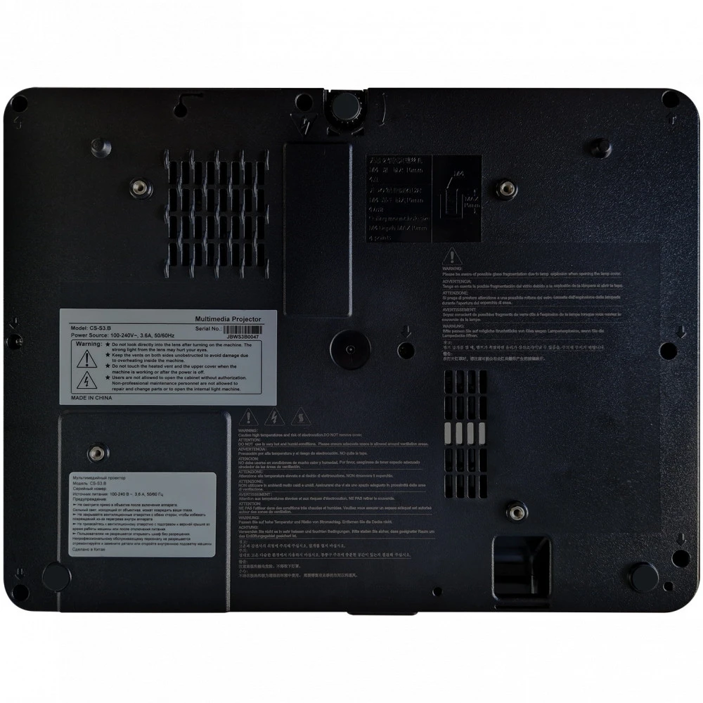 Проектор Cactus CS-S2.B LCD, XGA (1024x768) 4:3