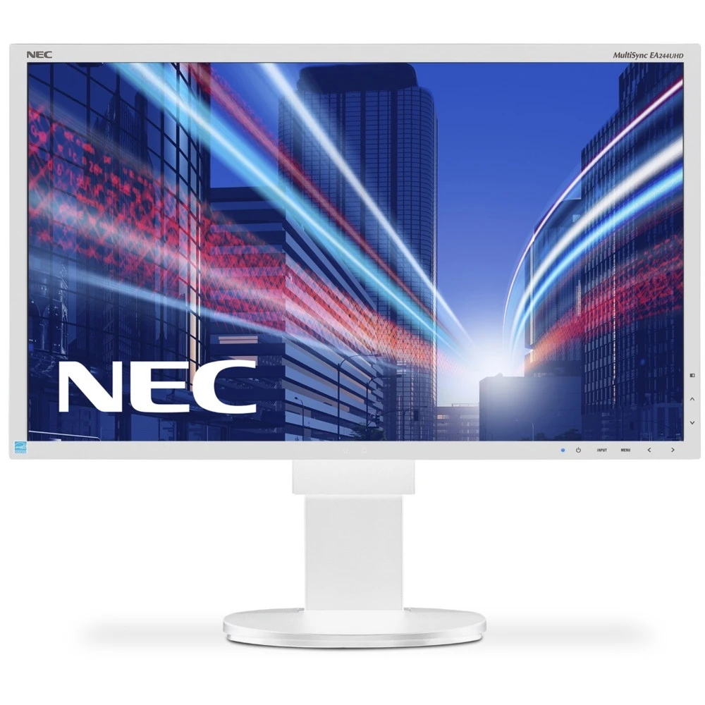 Монитор NEC MultiSync EA244UHD white 60003684 23.8 ", IPS, 4K UHD 3840x2160 (16:9), 75 Гц