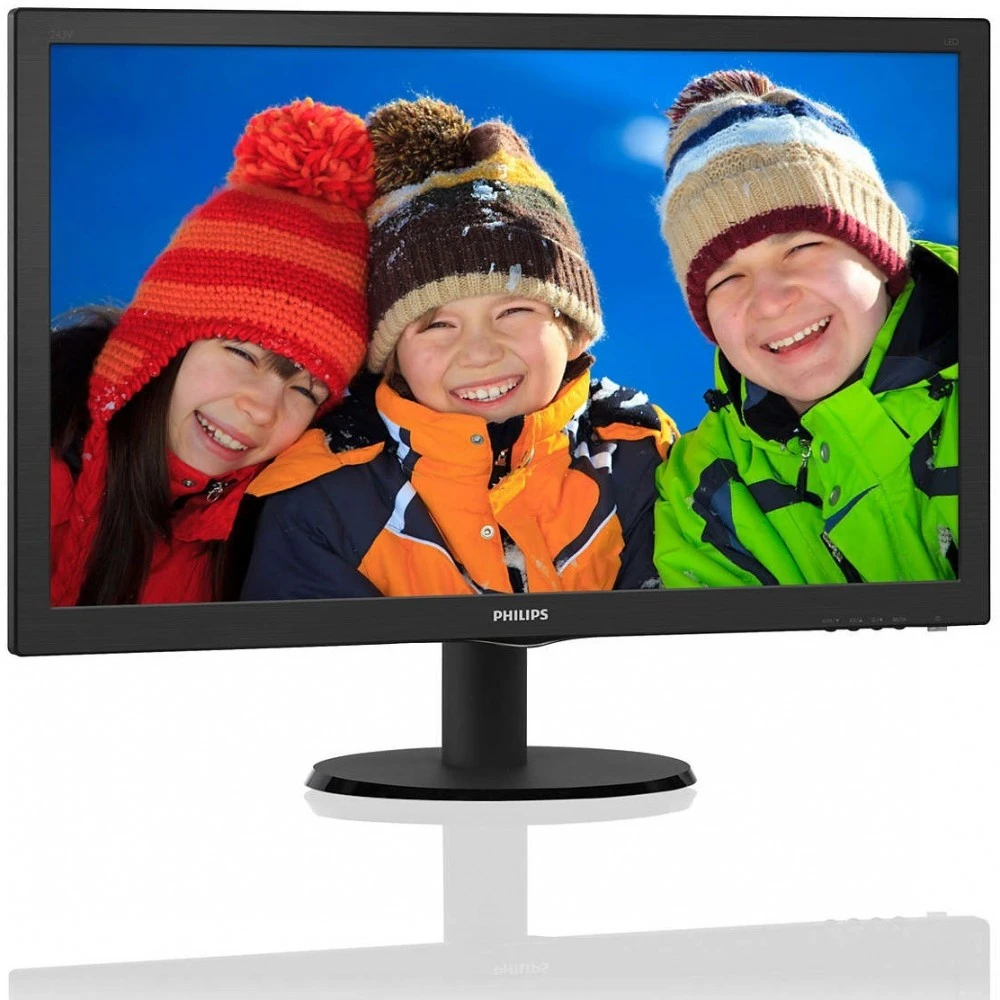 Монитор Philips 243V5QSBA/01-NC2 23.6 ", VA, Full HD 1920x1080 (16:9), 75 Гц