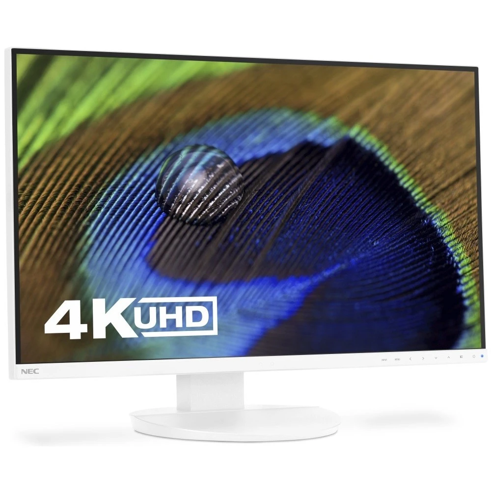 Монитор NEC EA271U-WH 27 ", IPS, 4K UHD 3840x2160 (16:9), 60 Гц