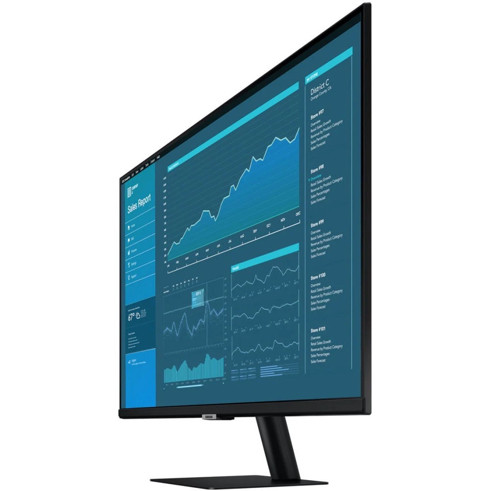 Монитор Samsung M5 Smart Monitor 1328562 27 ", VA, Full HD 1920x1080 (16:9), 60 Гц