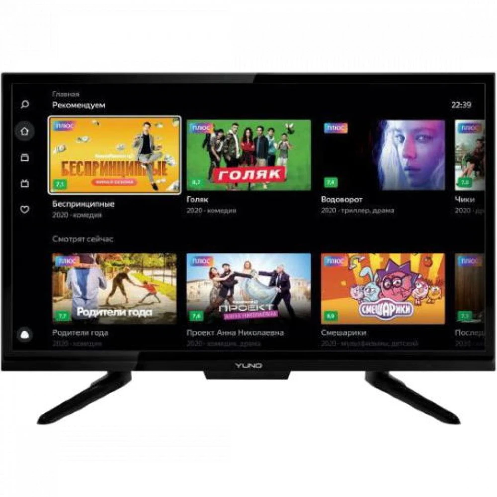 Телевизор Yuno ULX-24TCS221 ULX-24TCS221 (B) 24 ", Черный