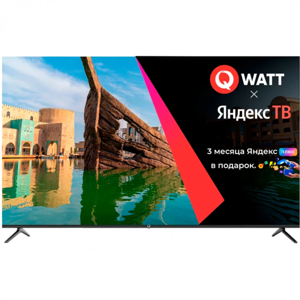 Телевизор Qwatt Q65YK-MB ULTRA HD 4K 0745240420156 65 ", Черный