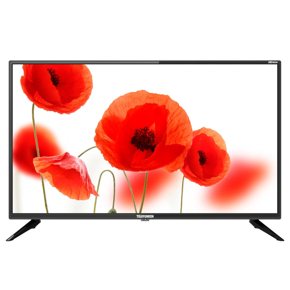 Телевизор TELEFUNKEN HD READY TF-LED32S15T2(ЧЕРНЫЙ)\H 31.5 ", Smart TV, Черный