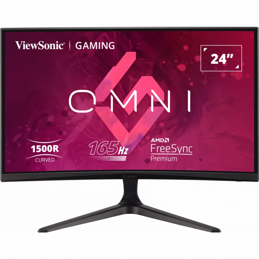 Монитор Viewsonic VX2418C 23.6 ", VA, Full HD 1920x1080 (16:9), 165 Гц