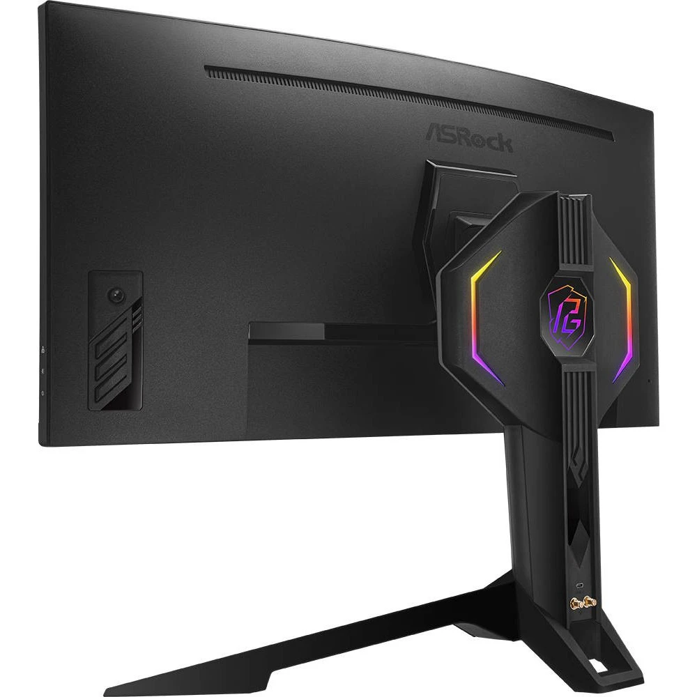 Монитор ASRock Phantom Gaming PG34WQ15R3A 34 ", VA, Ultra-Wide QHD 3440x1440 (21:9), 165 Гц