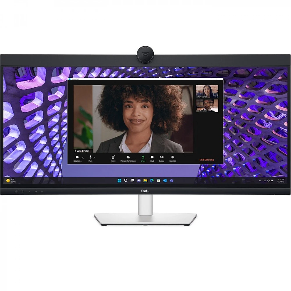 Монитор Dell P3424WEB 34 ", IPS, Ultra-Wide QHD 3440x1440 (21:9), 60 Гц