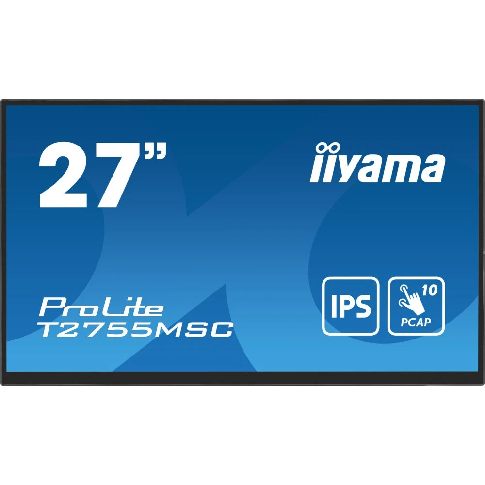 Монитор IIYAMA T2755MSC-B1 27 ", IPS, Full HD 1920x1080 (16:9), 60 Гц