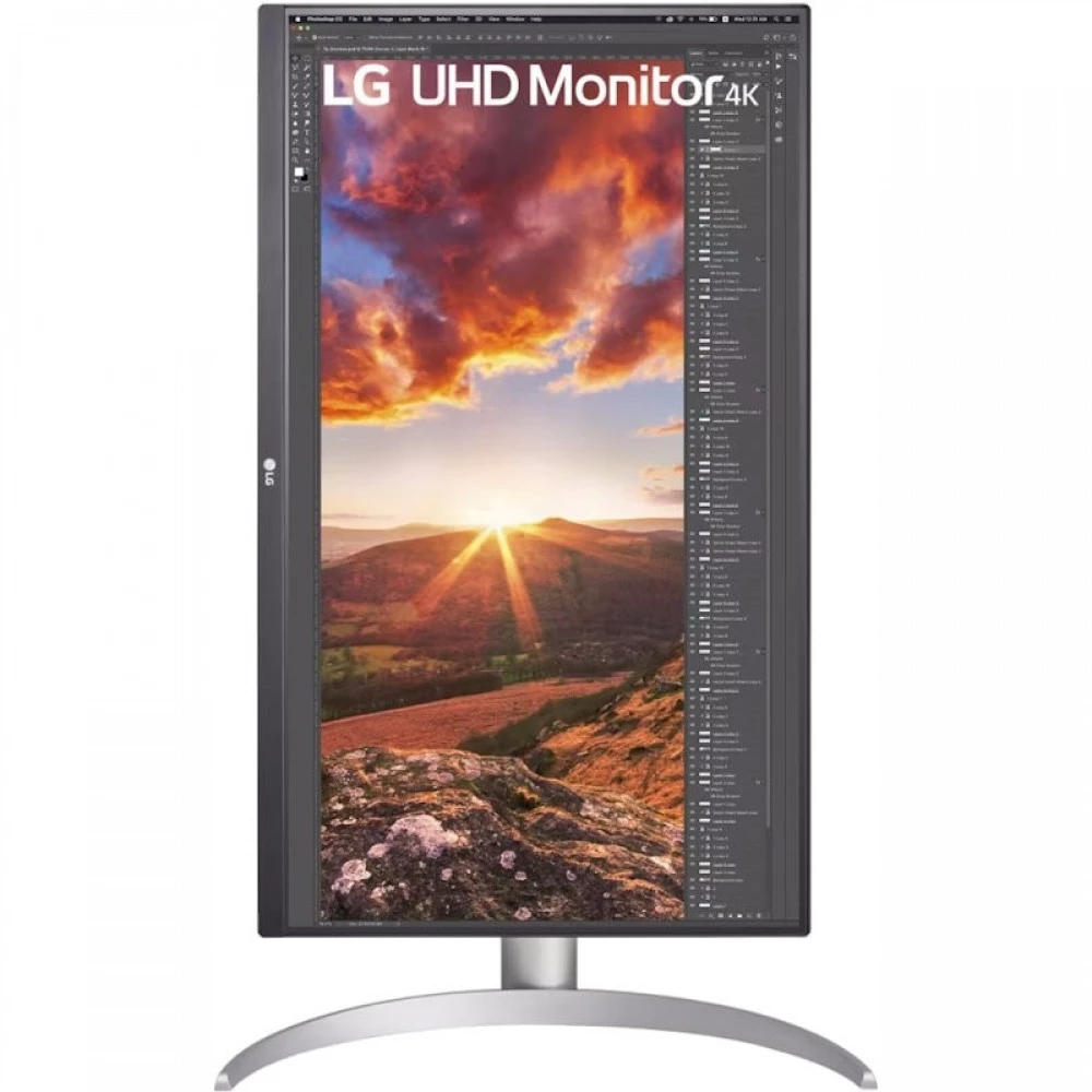 Монитор LG UHD 4K IPS 27UP850N-W.ADRZ 27 ", IPS, 4K UHD 3840x2160 (16:9), 60 Гц